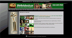 Desktop Screenshot of mikemarksproshopandawards.com